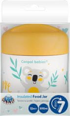 Canpol babies Canpol Babies Termo nádoba na potraviny 300 ml - Exotic, žlutá