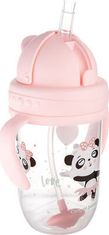 Canpol babies Canpol babies Nevylévací hrníček se slámkou a závažím Exotic Panda - růžový, 270 ml