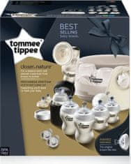 Tommee Tippee Tommee Tippee sada kojeneckých lahviček se sterilizátorem a odsávačkou