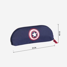 Grooters Džínový penál etue Captain America - Logo