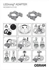 Osram montážní adaptér 64210DA02 pro NIGHT BREAKER LED H7-LED Focus 2ks