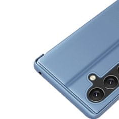 MG Clear View knížkové pouzdro na Samsung Galaxy A24 4G, modré