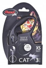 Flexi Vodítko pro psa New Classic CAT černé XS 3m