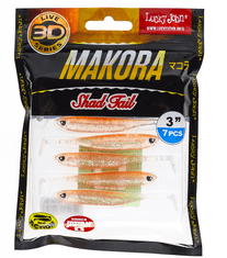 LUCKY JOHN 3D Makora Shad Tail 3" barva 003 7ks