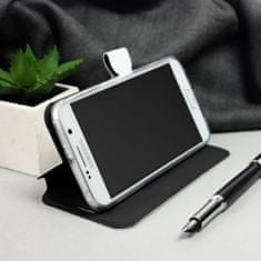 Mobiwear Flip pouzdro Soft Touch na mobil Samsung Galaxy A15 / A15 5G - Rudé & Černé