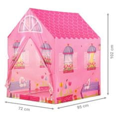 iPlay 8726 růžový stan pro děti