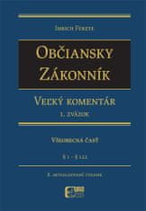 Imrich Fekete: Občiansky zákonník Dedenie a záväzkové právo - Všeobecná čásť - III. zväzok