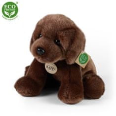 Rappa Plyšový pes labrador sedící 26 cm ECO-FRIENDLY