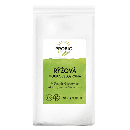 ProBio Mouka rýžová celozrnná 450 g BIO PROBIO