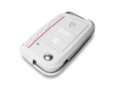 Escape6 růžové ochranné silikonové pouzdro na klíč pro VW/Seat/Škoda novější generace, s vystřelovacím klíčem
