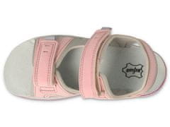 Befado dívčí sandálky RUNNER 066X101 světle růžové, velikost 27
