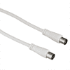 anténní kabel vidlice-zásuvka, 90 dB, 1*, 3 m