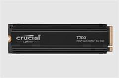 Crucial SSD 1TB T700 PCIe Gen5 NVMe TLC M.2 s chladičem