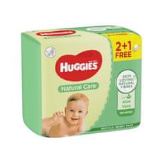 Huggies HUGGIES Natural Triplo Ubrousky vlhčené 56x3 ks