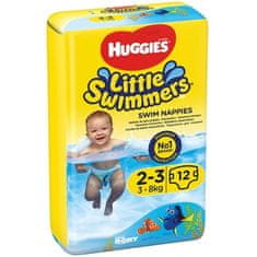 Huggies HUGGIES Little Swimmers Pleny do vody jednorázové 2-3 (3-8 kg) 12 ks