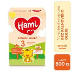 Hami 3 Mléko batolecí 600 g