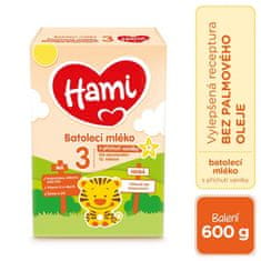 Hami 3 Mléko batolecí s příchutí vanilky 600 g