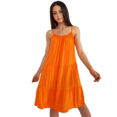 Och Bella Dámské šaty OCH BELLA oranžové TW-SK-BI-2006.16_399358 S