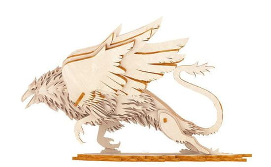 Kraftika Woodcraft dřevěné 3d puzzle griffin