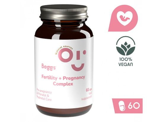 Beggs Beggs Fertility + Pregnancy COMPLEX 60 kapslí