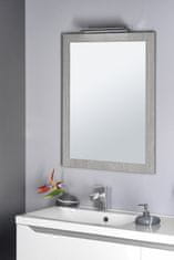 SAPHO NIROX zrcadlo v rámu 600x800mm, dub stříbrný NX608-1111 - Sapho
