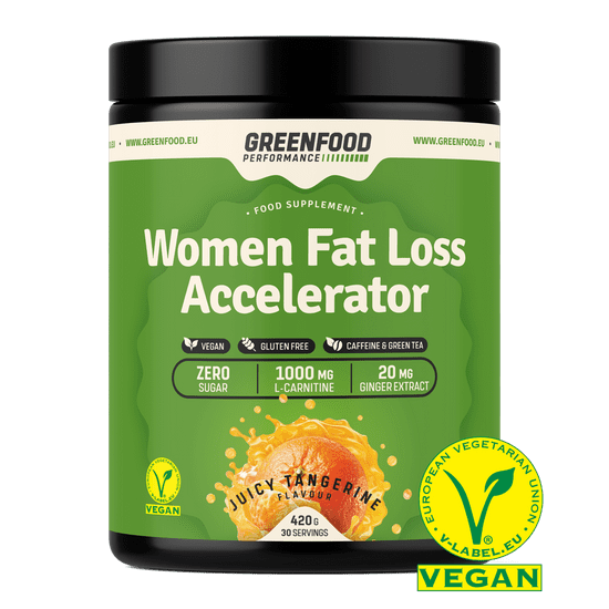 GreenFood Nutrition Performance Women Fat Loss Accelerator 420g - Mandarinka