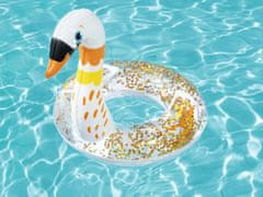 Bestway Plavecké kolo Swan glitter 61cm 36306