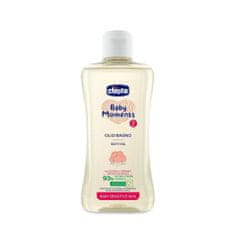 Chicco Olej do koupele s bavlnou a vitamínem E Baby Moments Sensitive 93 % přírodních složek 200 ml