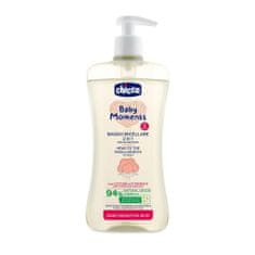 Chicco Šampon micelární na vlasy a tělo s dávkovačem Baby Moments Sensitive 94% přírod. složek 500ml