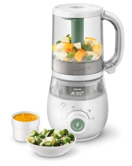 Philips Avent Parní hrnec s mixérem 4v1 SCF885