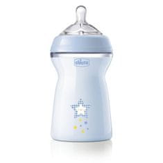 Chicco Láhev kojenecká Natural Feeling 330 ml chlapec 6m+