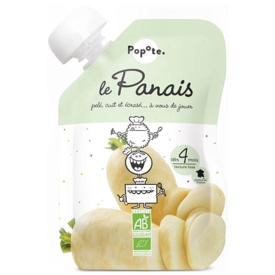 Popote Kapsička bio pastinák 120 g, 6+