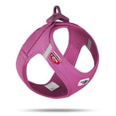 curli Postroj pro psy se sponou Air-Mesh Fuchsia, L, 8-13 kg