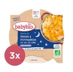 Babybio 3x Večerní menu gratinovaný pastinák 260 g