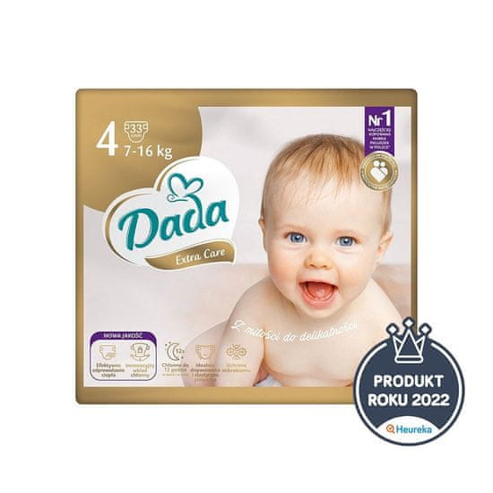 Dada Extra Care Pleny jednorázové 4 Maxi (7-16 kg) 33 ks