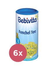 Bebivita 6x Fenyklový čaj - instatní 200 g