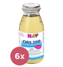 HiPP 6x ORS 200 Jablko - rehydratační výživa 200 ml