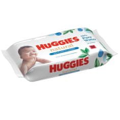 Huggies Natural Pure Water Ubrousky vlhčené 48 ks