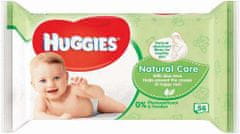 Huggies Single Natural Care Ubrousky vlhčené 56 ks