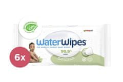 WaterWipes 6x Vlhčené obrousky bez obsahu plastů Soapberry 60 ks ( 360 ks )