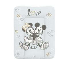 Ceba Baby CEBA Podložka přebalovací měkká na komodu 50x70 Disney Minnie & Mickey Grey