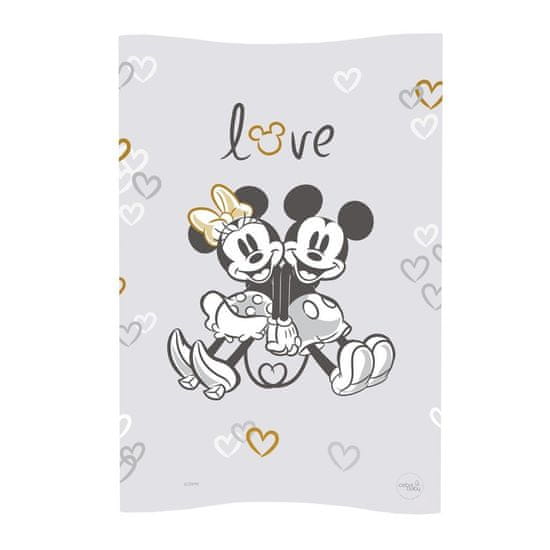 Ceba Baby CEBA Podložka přebalovací měkká COSY 50x70 Disney Minnie & Mickey Grey