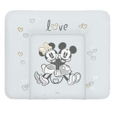 Ceba Baby CEBA Podložka přebalovací měkká na komodu 85x72 Disney Minnie & Mickey Grey