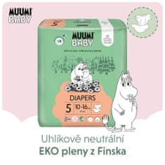 MUUMI BABY Baby 5 Maxi+ 10-16 kg (132 ks), měsíční balení eko plen