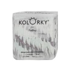 KOLORKY DAY Pleny jednorázové eko, peří L (8-13 kg) 19 ks