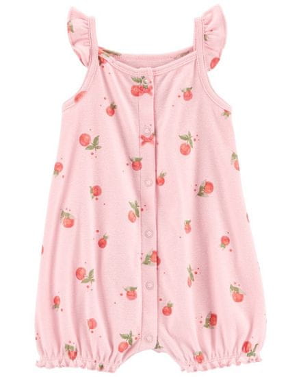 Carter's Overal letní Pink Peach holka 24m