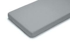 Petite&Mars Napínací prostěradlo nepromokavé Soft Dream Dry 120 x 60 Grey