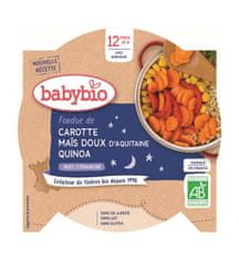 Babybio Večerní menu mrkev a sladká kukuřice s quinoa 230 g