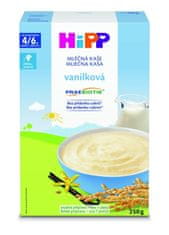 HiPP PRAEBIOTIK Kaše mléčná pro kojence vanilková 250 g, 4/6m+