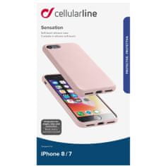 CellularLine Sensation kryt iPhone SE / 8 / 7 Růžová